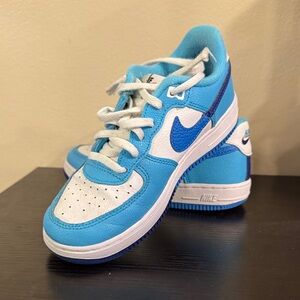 Nike Sky Blue and White Athletic Shoes